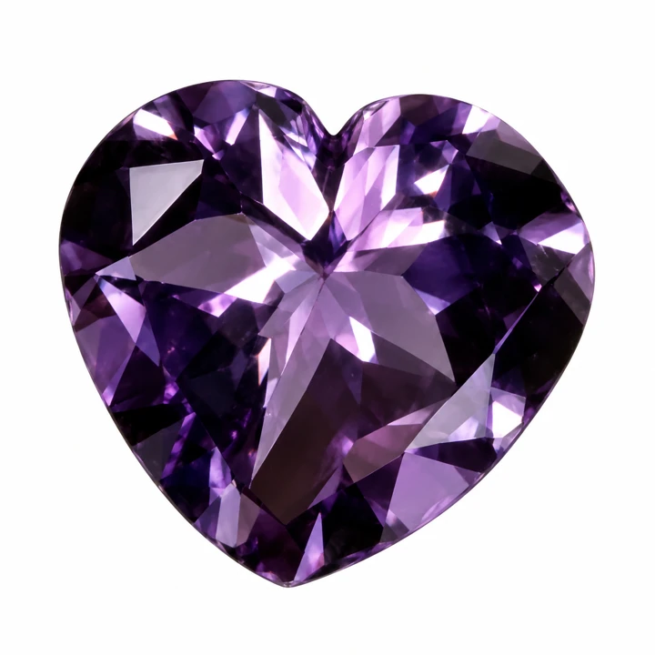 Аметист · Сердце · 2,78 / 2,79 / 3,5 ct