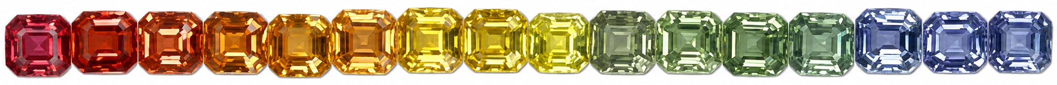 Сапфировая дорожка · Ашер · 16,73 ct · часть 1