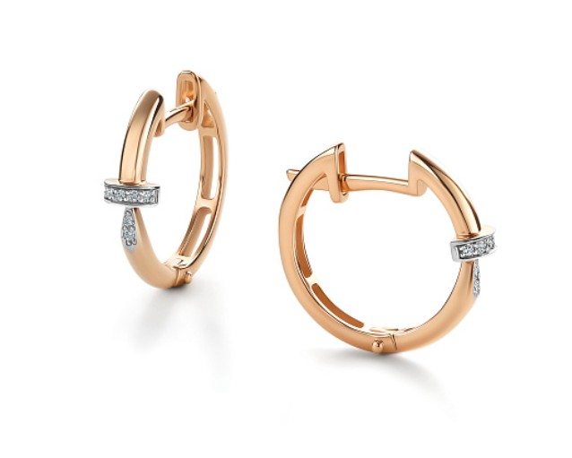 Серьги золотые 25985-100 | Кольцо золотое 15985-100 купить по цене 38535 руб. в ювелирном магазине ⭐️ «Золотая Подкова»