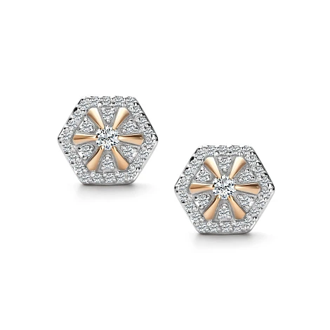 Серьги золотые 27038-100