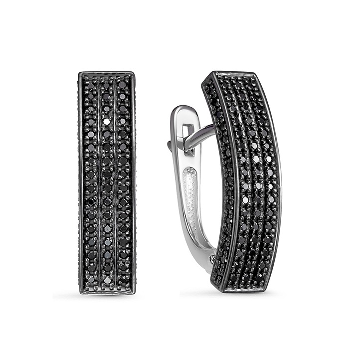Серьги из золота с бриллиантами