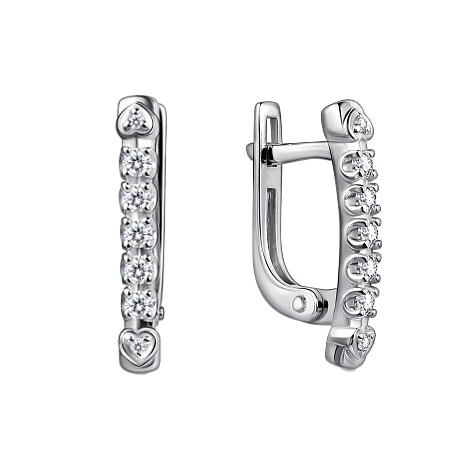 Серьги из серебра