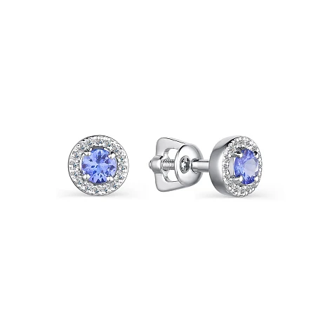 Серьги из золота с бриллиантами