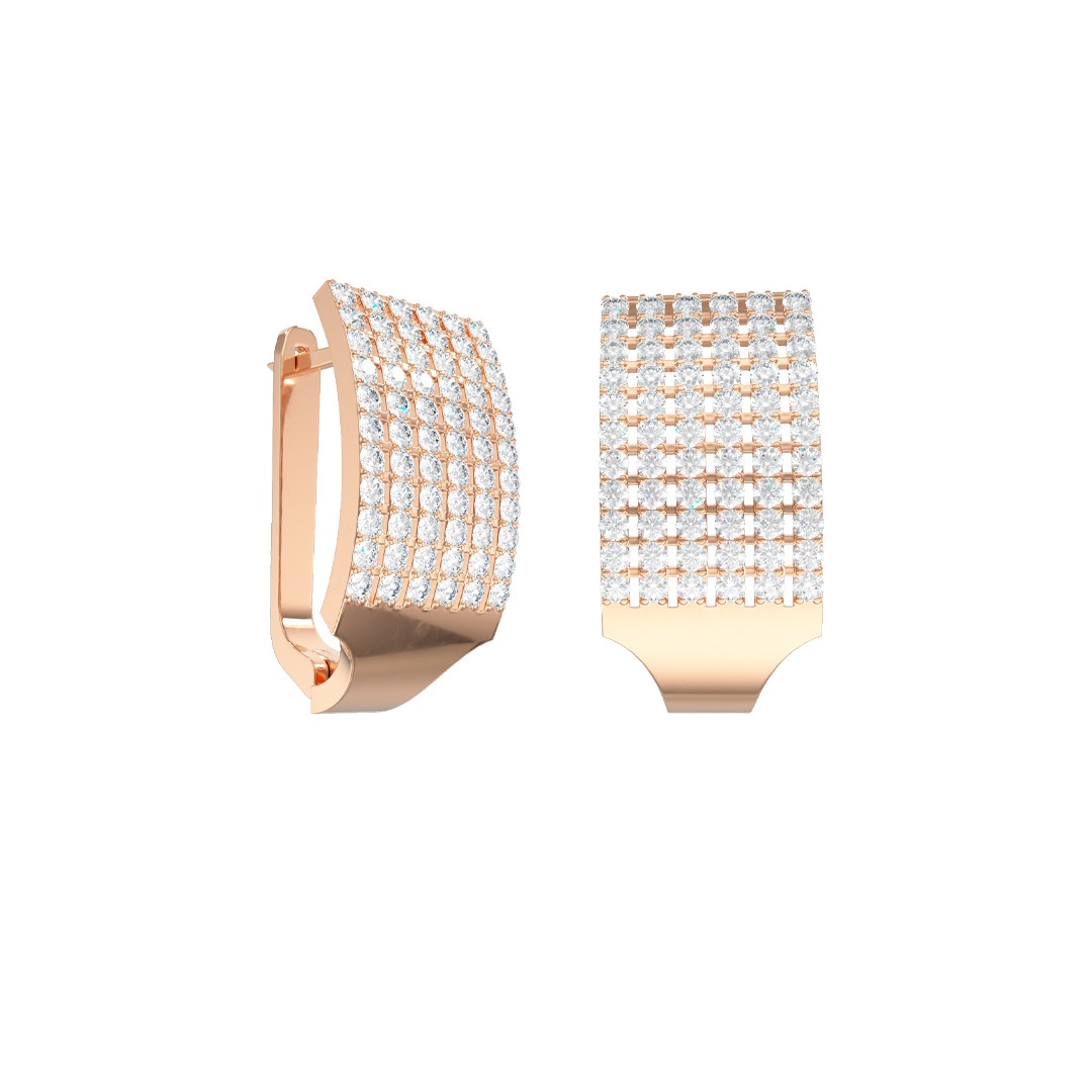 Серьги золотые С999К | Кольцо золотое К999К купить по цене 108450 руб. в ювелирном магазине ⭐️ «Золотая Подкова»