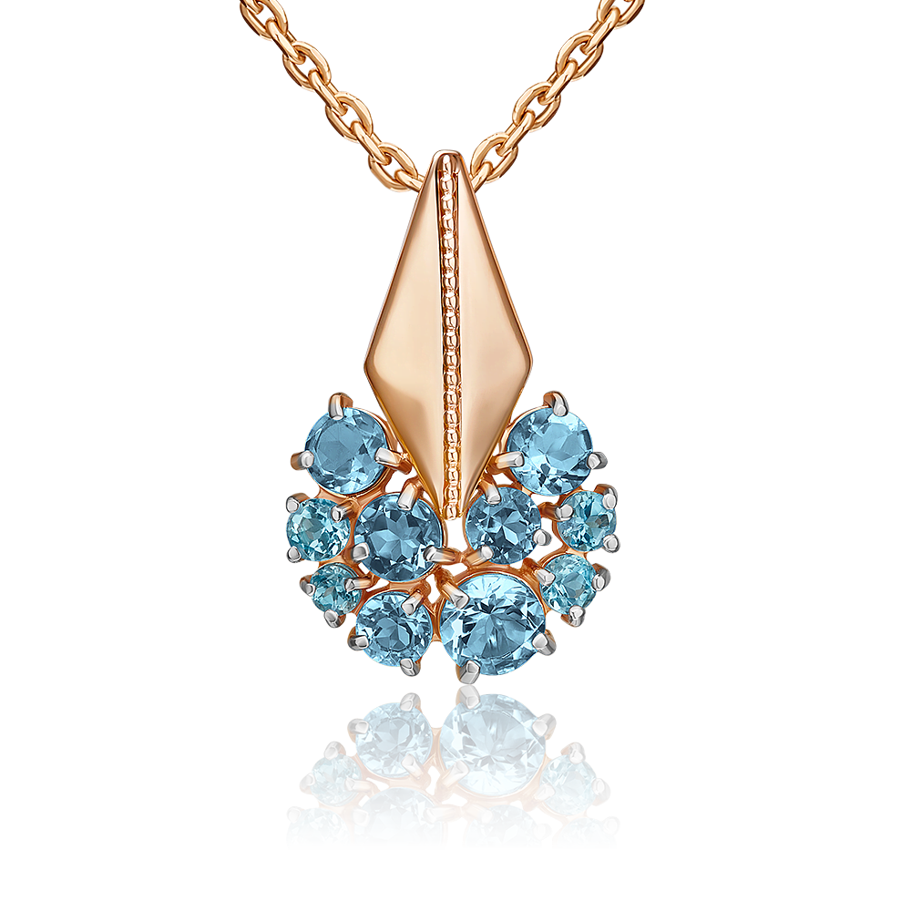 Подвеска золотая 03-3569-00-201-1110 | #default_image_alt#