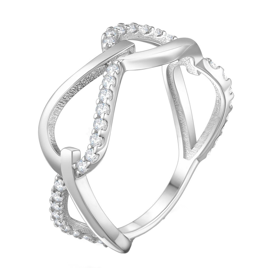 Кольцо серебряное К-7312р200 | Серьги серебряные С-7312р200 купить по цене 4934 руб. в ювелирном магазине ⭐️ «Золотая Подкова»