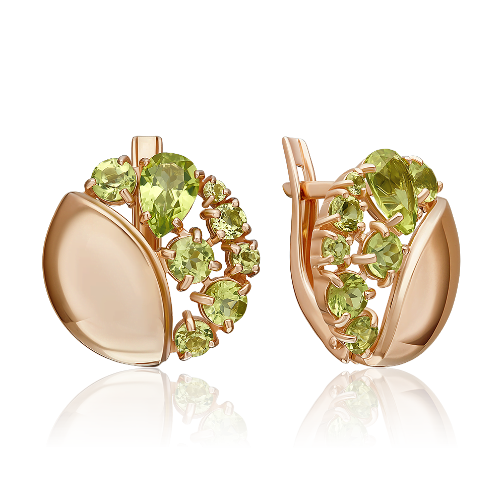 Серьги золотые 02-5396-00-205-1110 | Подвеска золотая 03-3563-00-205-1110 купить по цене 32119 руб. в ювелирном магазине ⭐️ «Золотая Подкова»