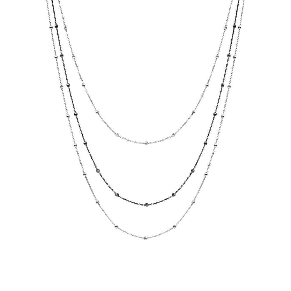 Колье из серебра