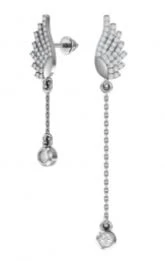 Серьги серебряные 6021270-00775 | Ювелирные изделия в сети Золотая Подкова