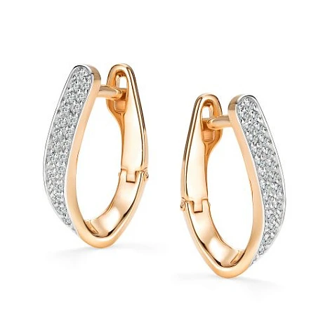 Серьги золотые 27167-100