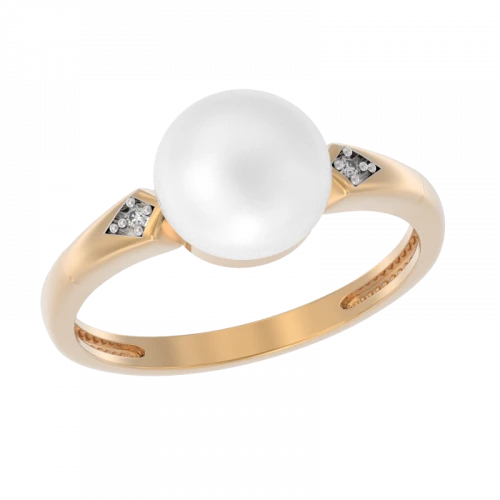 Кольцо золотое 1048151-11150 | Кольца с фианитом купить по выгодной цене в ювелирном магазине ⭐️ «Золотая Подкова»