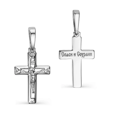 Подвеска золотая 34016-200 | Ювелирные изделия от бренда Алькор 💍 купить по доступной цене в ювелирной сети «Золотая Подкова»