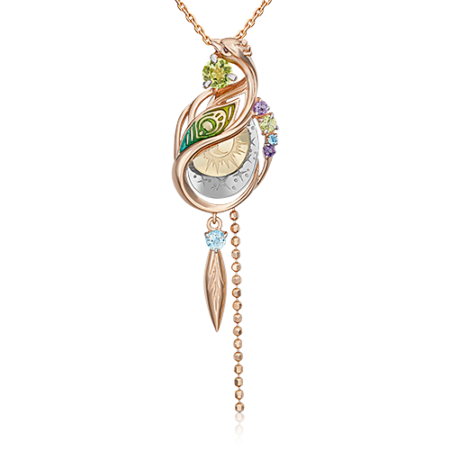 Подвеска золотая 03-3301-00-221-1140 №23 16 | Браслет золотой 05-0706-00-221-1140 №21 5 купить по цене 63741 руб. в ювелирном магазине ⭐️ «Золотая Подкова»