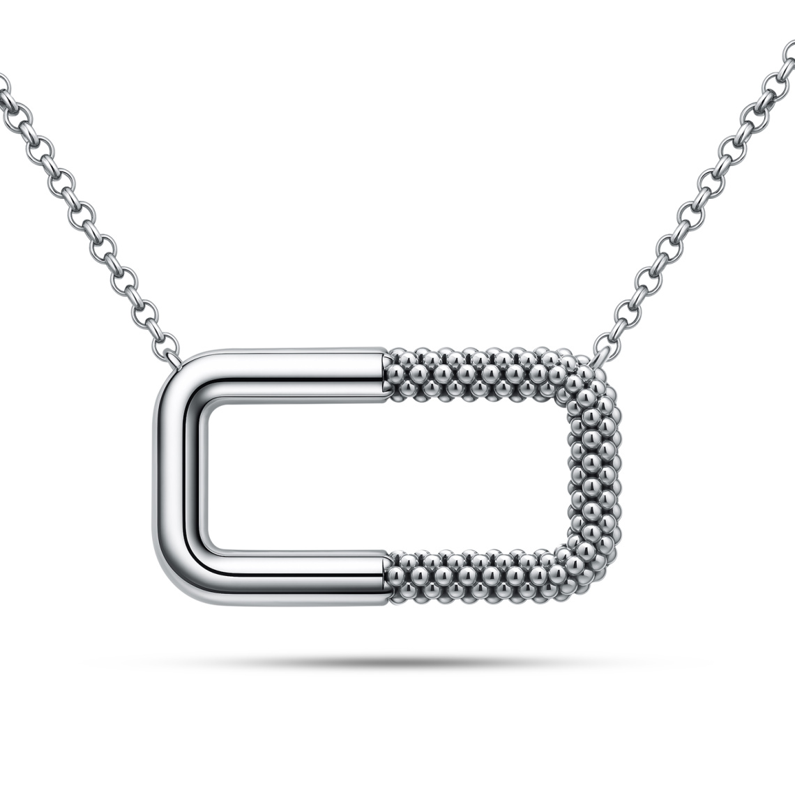 Колье из серебра