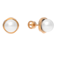 Серьги золотые 1039872-11250 | Кольцо золотое 1039871-11250 купить по цене 73830 руб. в ювелирном магазине ⭐️ «Золотая Подкова»