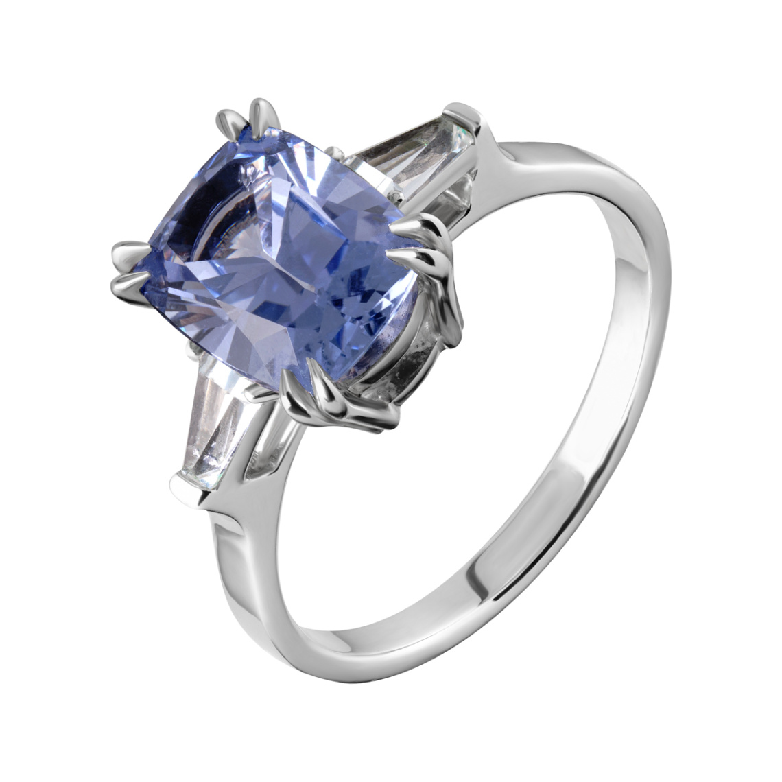 Кольцо золотое 920502Б.Сапфир гт.Лс. | Серьги золотые 930454Б.Сапфир гт. купить по цене 152884 руб. в ювелирном магазине ⭐️ «Золотая Подкова»