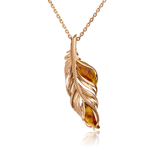 Подвеска золотая 03-2989-00-271-1110-46 | Подвески и кулоны с янтарем купить по выгодной цене в ювелирном магазине ⭐️ «Золотая Подкова» Подвеска золотая 03-2989-00-271-1110-46 | Подвески и кулоны с янтарем купить по выгодной цене в ювелирном магазине ⭐️ «Золотая Подкова»