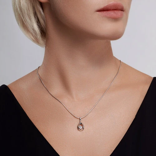 Подвеска серебряная 89030067 | Ювелирные изделия От «соколов» купить по выгодной цене в ювелирном магазине ⭐️ «Золотая Подкова»