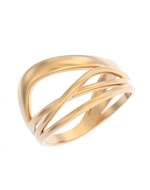 Кольцо золотое 1054711-10000 | Кольца без вставок купить по выгодной цене в ювелирном магазине ⭐️ «Золотая Подкова»