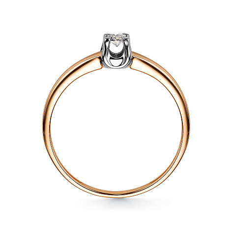 Кольцо из золота с бриллиантами