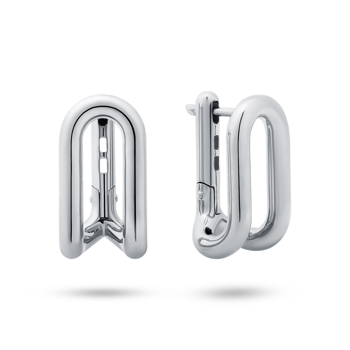 Серьги серебряные 01070-21-090101-00 | Колье серебряное 01070-50-090101-00 купить по цене 12382 руб. в ювелирном магазине ⭐️ «Золотая Подкова»