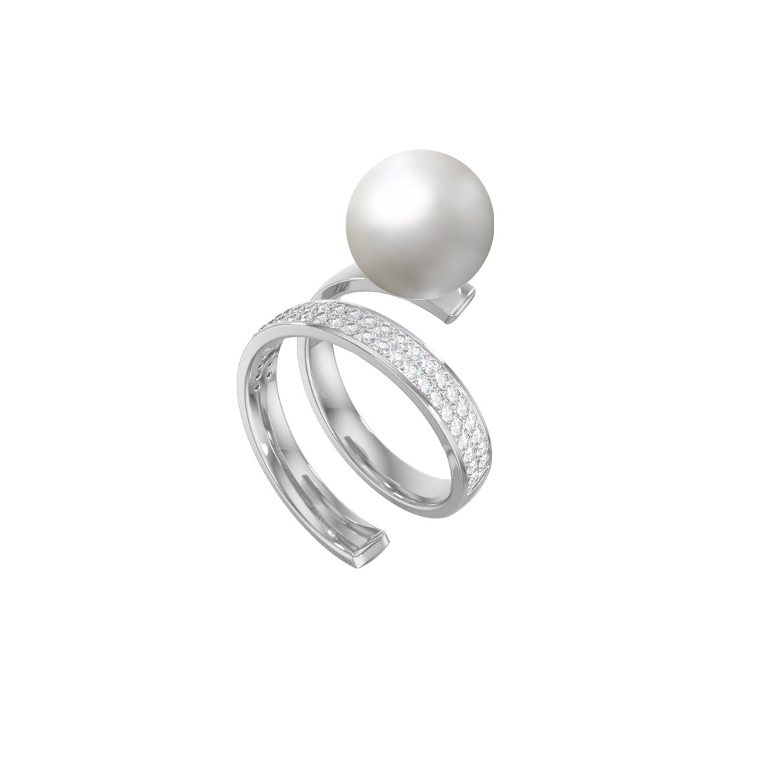 Кольцо золотое К1352-560165 | Серьги золотые С1352-560165 купить по цене 299497 руб. в ювелирном магазине ⭐️ «Золотая Подкова»