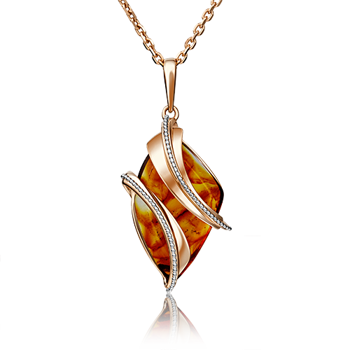 Подвеска золотая 03-2824-00-271-1110-46 | Серьги золотые 02-4130-00-271-1110-46 купить по цене 82203 руб. в ювелирном магазине ⭐️ «Золотая Подкова»