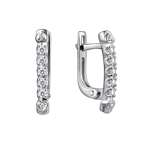 Серьги из серебра
