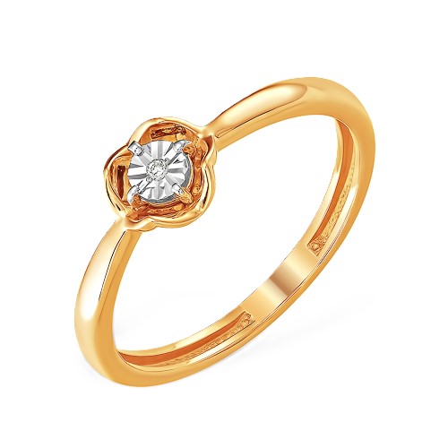 Кольцо золотое К15115109 | #default_image_alt#