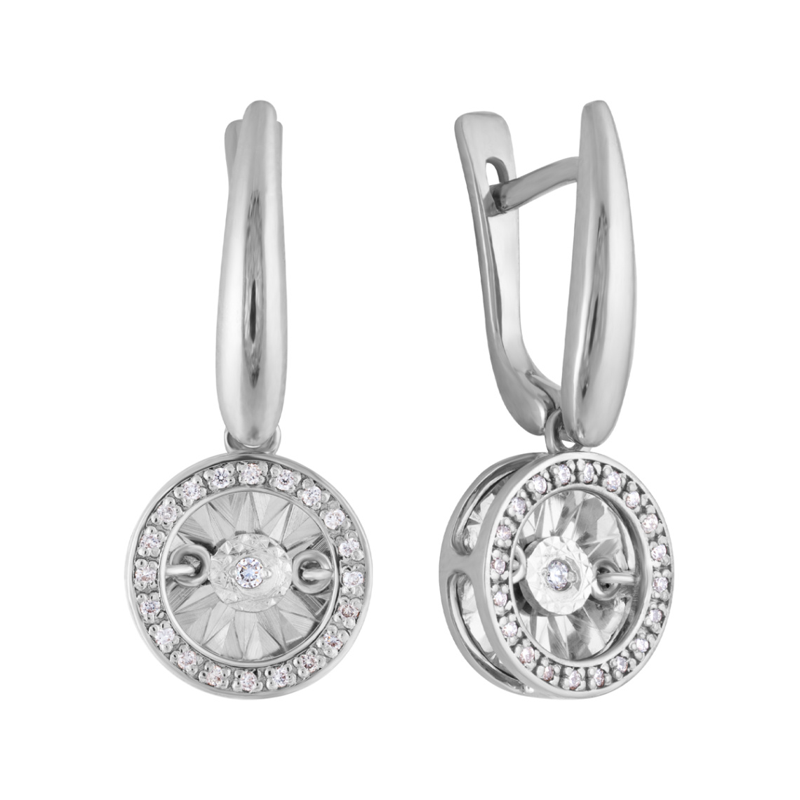 Серьги золотые 803-02082-21-11-00-50 | Кольцо золотое 802-02082-21-11-00-50 купить по цене 143561 руб. в ювелирном магазине ⭐️ «Золотая Подкова»