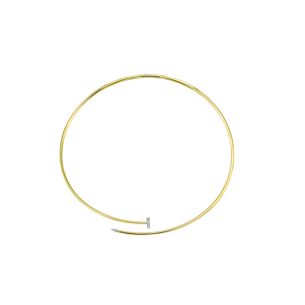 Колье золотое л770029 | Колье золотое 770029 купить по цене 261960 руб. в ювелирном магазине ⭐️ «Золотая Подкова»