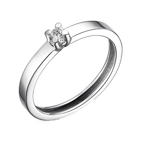 Кольцо золотое 15430-200 | Ювелирные изделия от бренда Алькор 💍 купить по доступной цене в ювелирной сети «Золотая Подкова»