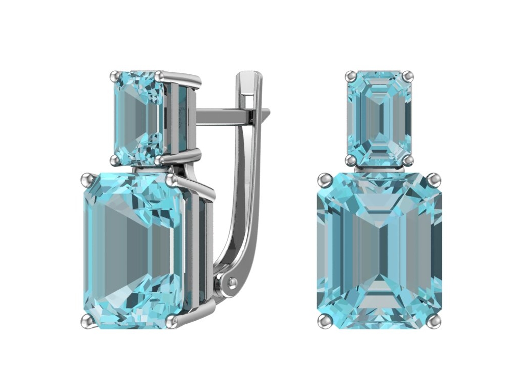 Серьги серебряные A2100912-03415 | #default_image_alt#