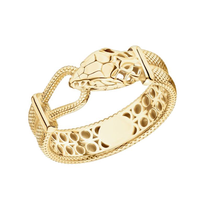 Кольцо золотое 00338-10-030001-00 | Браслет золотой 00338-60-030001-00 купить по цене 277924 руб. в ювелирном магазине ⭐️ «Золотая Подкова»