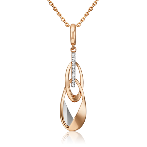 Подвеска золотая 03-3285-00-201-1111 | Браслет золотой 05-0698-00-201-1111 №21 14 купить по цене 53193 руб. в ювелирном магазине ⭐️ «Золотая Подкова»