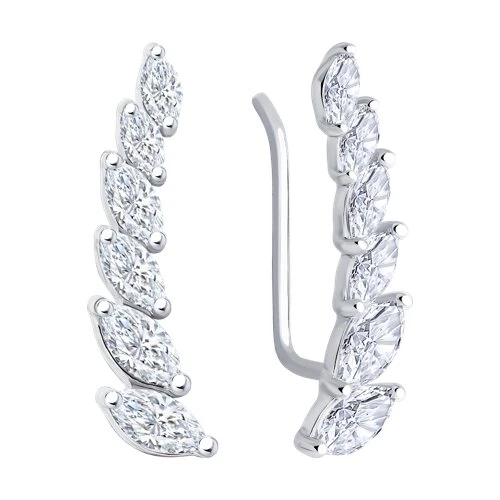 Серьги серебряные 94021890