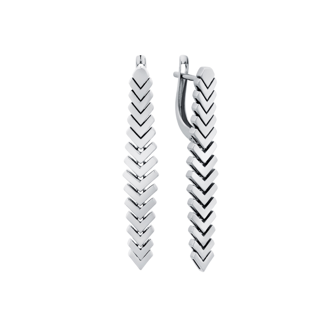 Серьги из серебра