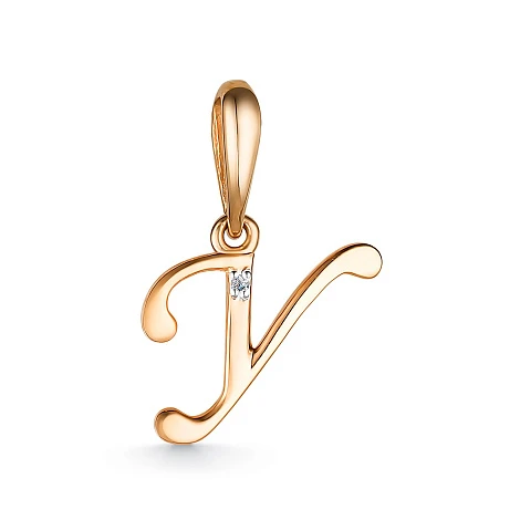 Подвеска из золота с бриллиантами