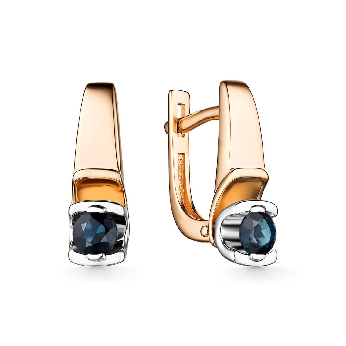 Серьги золотые 22701-102 | Кольцо золотое 12701-102 купить по цене 113932 руб. в ювелирном магазине ⭐️ «Золотая Подкова»