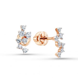 Серьги золотые 804-02473-10-00-20-00 | Колье золотое 806-02472-10-00-20-00 купить по цене 43875 руб. в ювелирном магазине ⭐️ «Золотая Подкова»