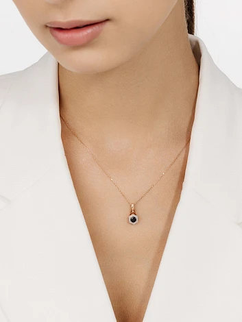 Подвеска золотая 35632-102 | Подвески и кулоны с сапфиром купить по выгодной цене в ювелирном магазине ⭐️ «Золотая Подкова» Подвеска золотая 35632-102 | Подвески и кулоны с сапфиром купить по выгодной цене в ювелирном магазине ⭐️ «Золотая Подкова»