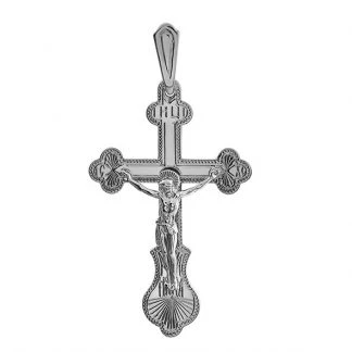 Подвеска серебряная 810-00018-01-00-00-02 | Ювелирные изделия Серебряные кресты православные и мусульманские подвесы купить по выгодной цене в ювелирном магазине ⭐️ «Золотая Подкова» Подвеска серебряная 810-00018-01-00-00-02 | Ювелирные изделия Серебряные кресты православные и мусульманские подвесы купить по выгодной цене в ювелирном магазине ⭐️ «Золотая Подкова»