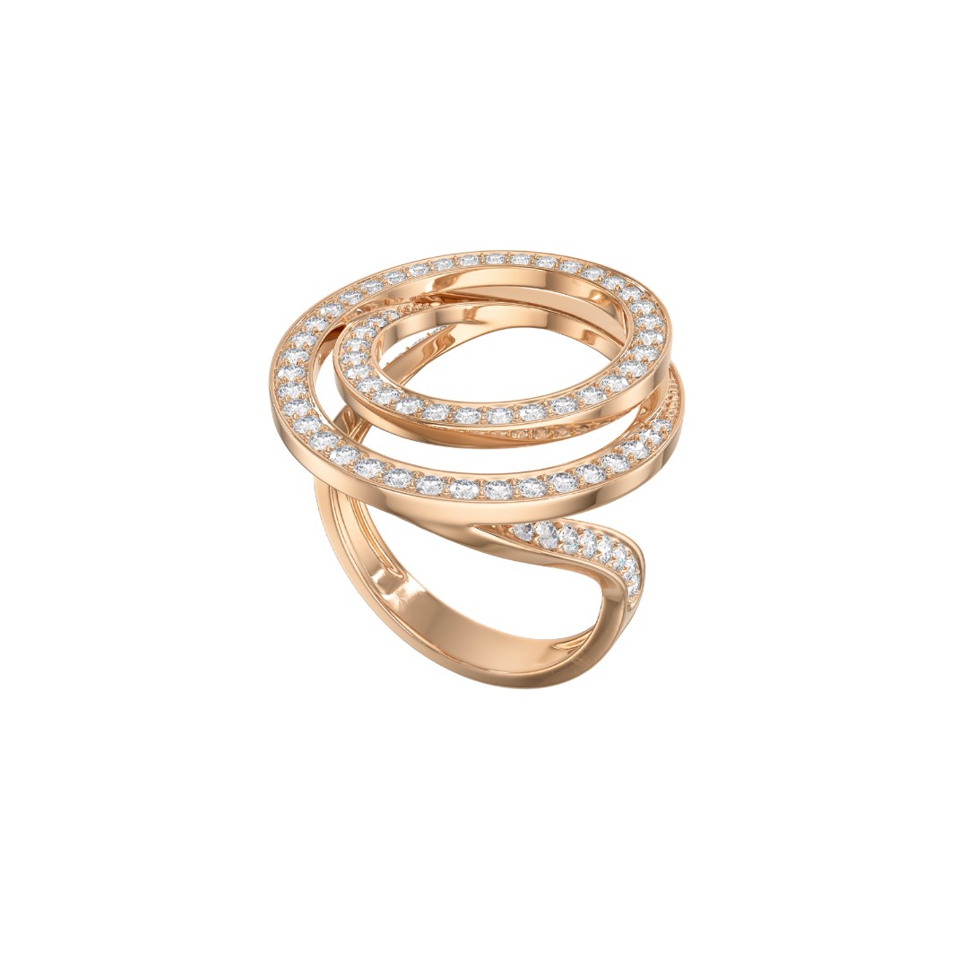 Кольцо золотое К1287-5101 | Серьги золотые С1287-5101 купить по цене 107296 руб. в ювелирном магазине ⭐️ «Золотая Подкова»