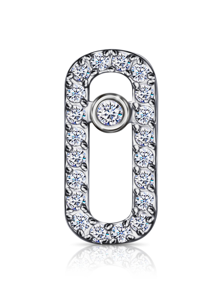 Подвеска серебряная П630-2574 | Кольцо серебряное К630-2574 купить по цене 2068 руб. в ювелирном магазине ⭐️ «Золотая Подкова»