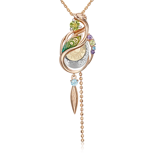 Подвеска золотая 03-3301-00-221-1140 №23 16 | Подвески и кулоны с аметистом купить по выгодной цене в ювелирном магазине ⭐️ «Золотая Подкова»