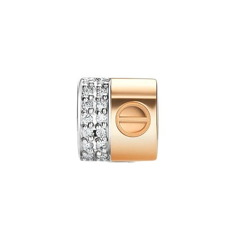 Подвеска золотая 36165-100 | Подвески и кулоны с бриллиантами купить по выгодной цене в ювелирном магазине ⭐️ «Золотая Подкова»