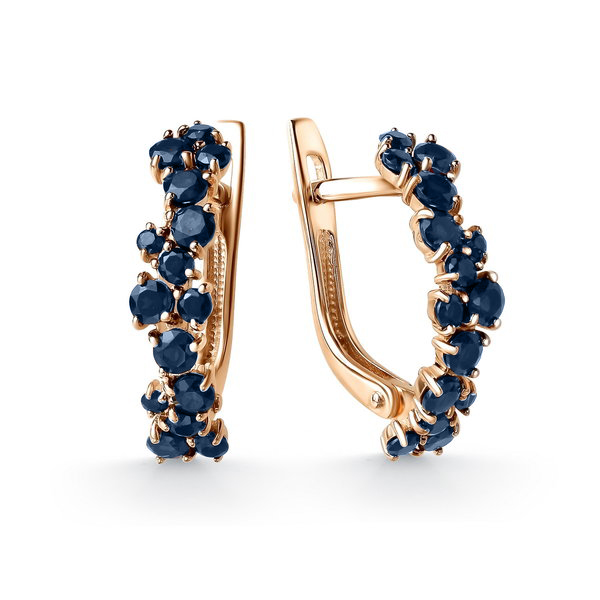 Серьги золотые 20691869 Топаз лондон | Кольцо золотое 10691869 Топаз лондон купить по цене 44660 руб. в ювелирном магазине ⭐️ «Золотая Подкова»