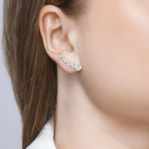 Серьги серебряные 94021890
