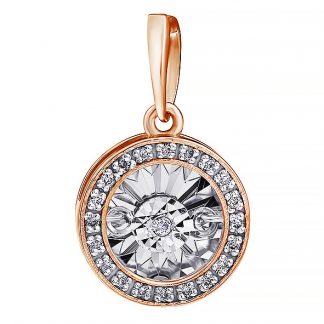 Подвеска золотая 805-02082-10-31-00-50 | Кольцо золотое 802-02082-10-11-00-50 купить по цене 120641 руб. в ювелирном магазине ⭐️ «Золотая Подкова»