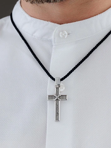 Колье из серебра